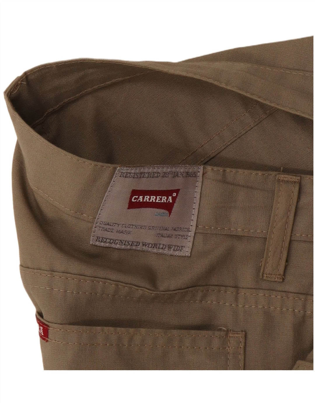 Pantaloni casual drepti pentru bărbați Carrera L34 L29 Bej