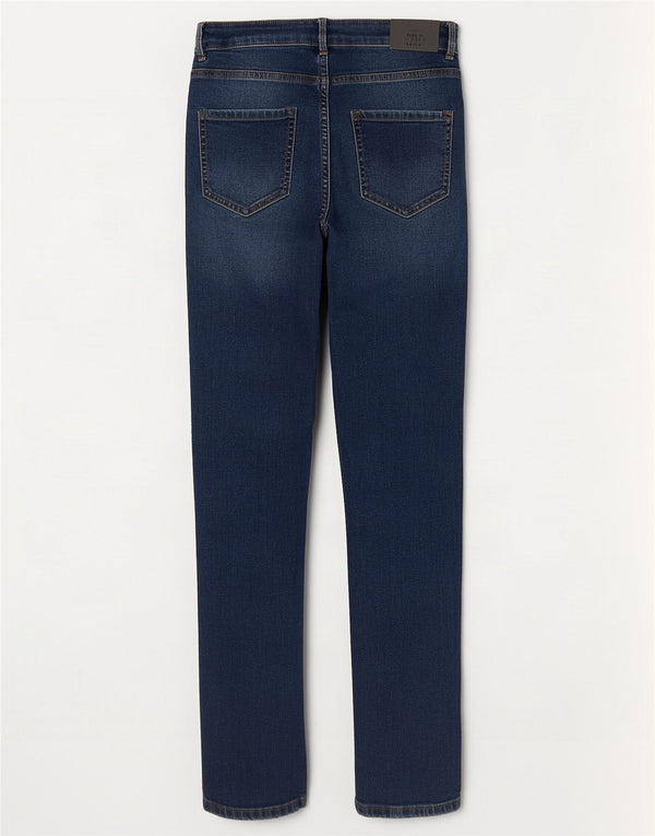 Blugi subțiri pentru femei Marks & Spencer UK 8 Mici L26 L27 Bumbac bleumarin