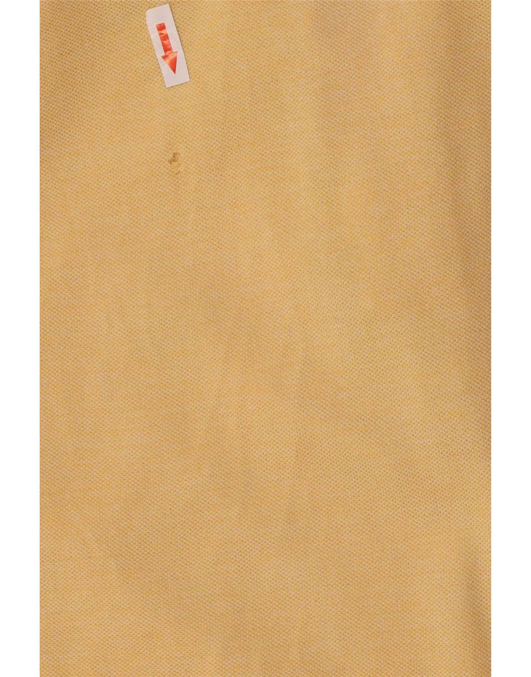 Tricou polo Lacoste pentru bărbați mărimea 5 mare, galben din bumbac