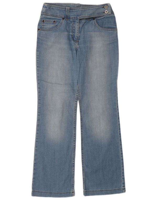 Marks & Spencer Blugi Bootcut cu talie înaltă pentru femei UK 10 Small W27 L30 Blue