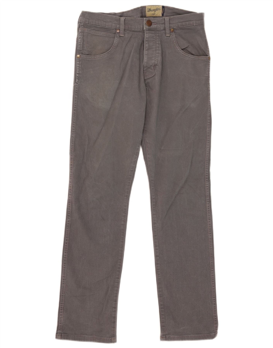 Blugi WRANGLER Spencer Straight pentru bărbați W32 L32 bumbac gri