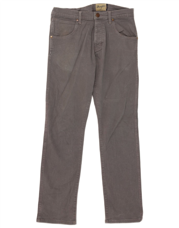 Blugi WRANGLER Spencer Straight pentru bărbați W32 L32 bumbac gri
