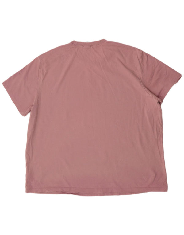 Tricou pentru bărbați Adidas Top 2XL bumbac roz