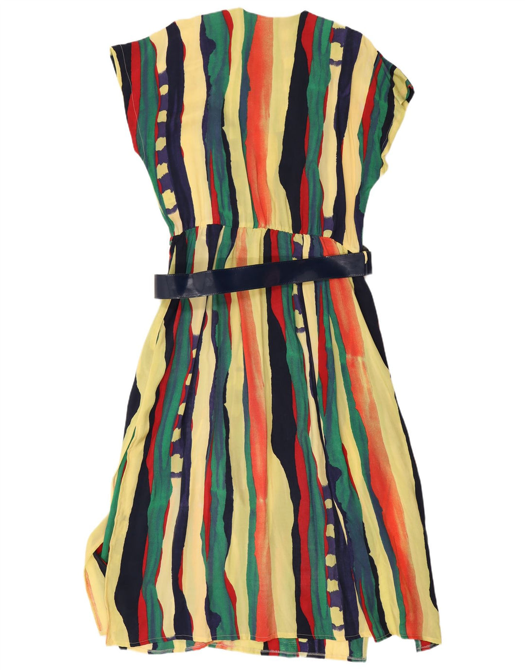 Rochie cămașă cu mâneci scurte pentru femei Puszta IT 44 Mediu Multicolore Dungi