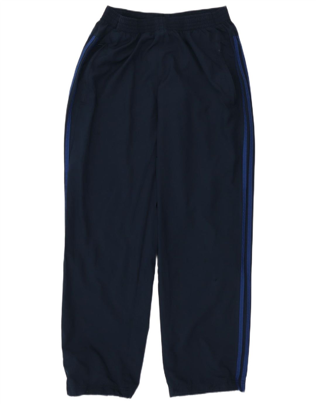 Pantaloni de trening Adidas pentru bărbați Marea Britanie 40/42 Poliester mediu albastru bleumarin