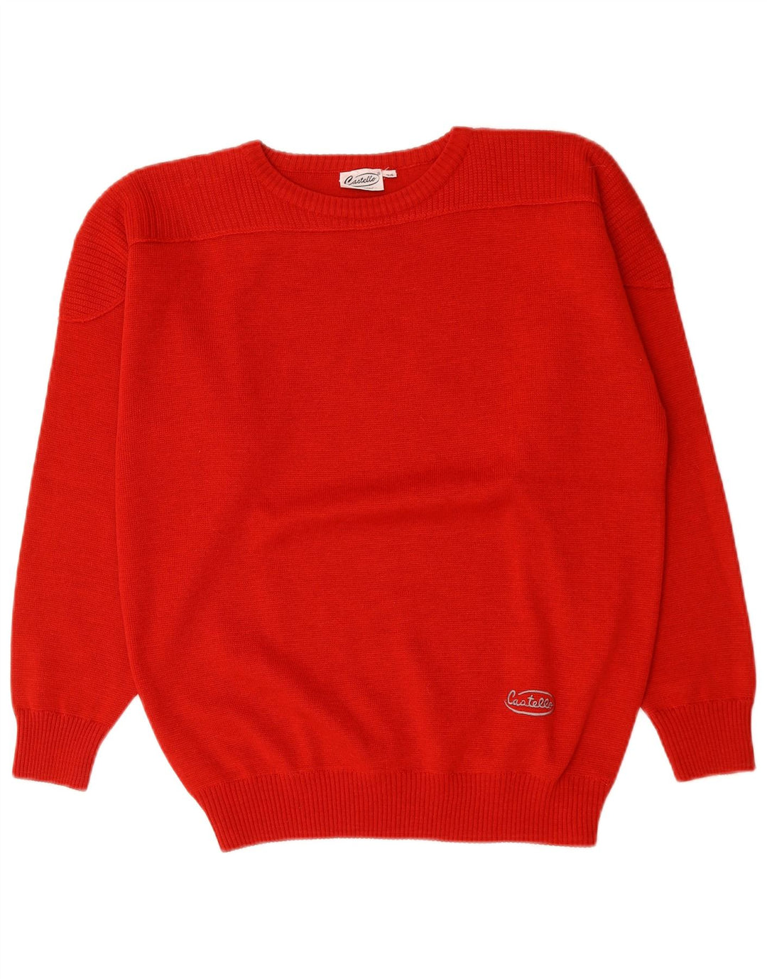 Pulover pentru damă Castello cu gât roșu IT 54 2XL poliacrilic roșu