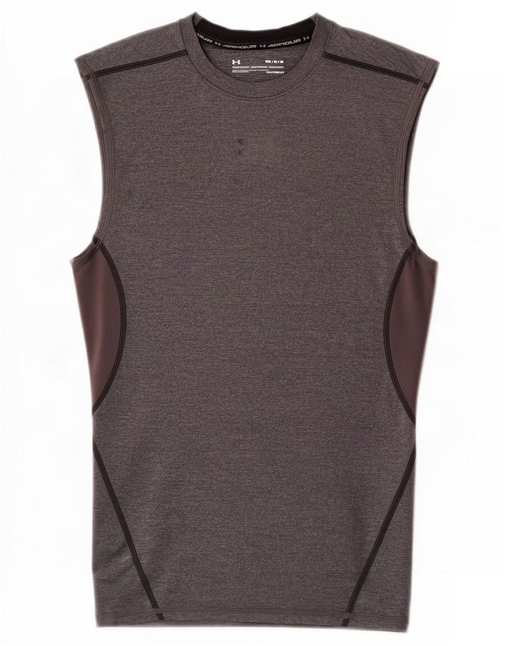 Vestă Under Armour Heat Gear pentru bărbați, gri mediu, colorblock