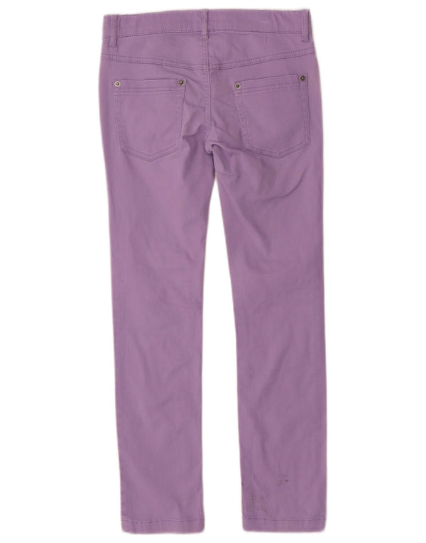 BENETTON Blugi Fete Slim 8-9 Ani Mari W26 L26 Violet Bumbac
