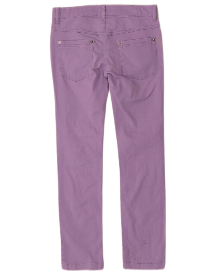 BENETTON Blugi Fete Slim 8-9 Ani Mari W26 L26 Violet Bumbac