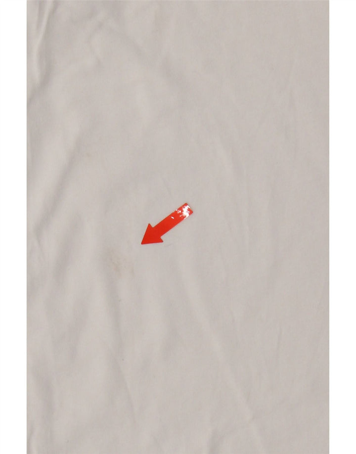 ALPHA INDUSTRIES Mens Graphic T-Shirt Top Small White Cotton Vintage Alpha Industries and Second-Hand Alpha Industries from Messina Hembry 