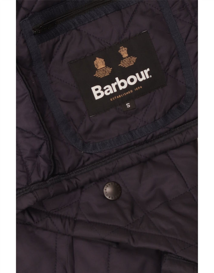 Jachetă matlasată Barbour pentru bărbați UK 36 Small Bleumarin