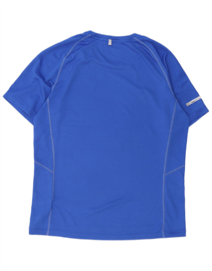 Tricou pentru bărbați Nike Dri Fit Top mare, albastru, poliester