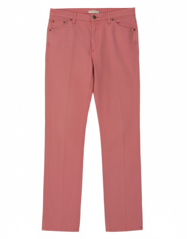 MARLBORO CLASSICS Womens Straight Jeans W31 L33 Pink Cotton