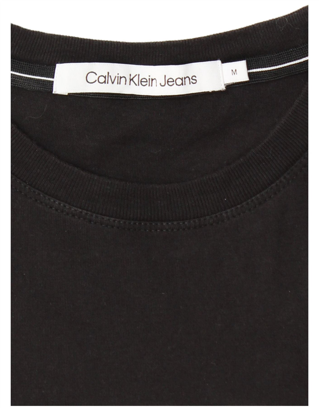CALVIN KLEIN JEANS Tricou grafic pentru bărbați Top mediu negru