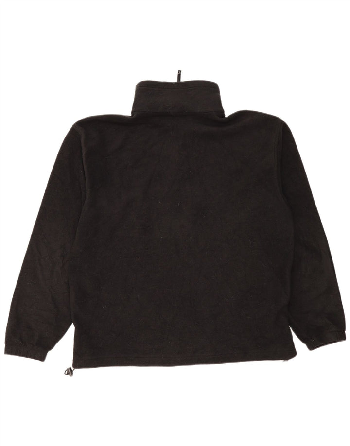Jachetă fleece Columbia pentru bărbați, mare, negru, poliester
