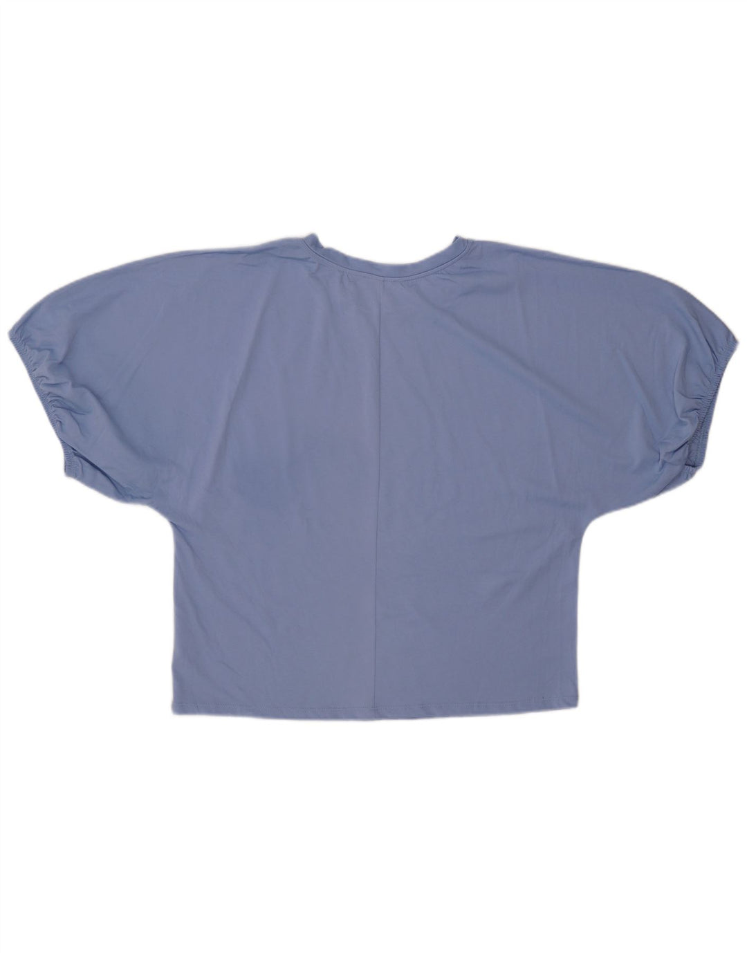 BENETTON Tricou pentru femei Top UK 14 Medium Blue Bumbac