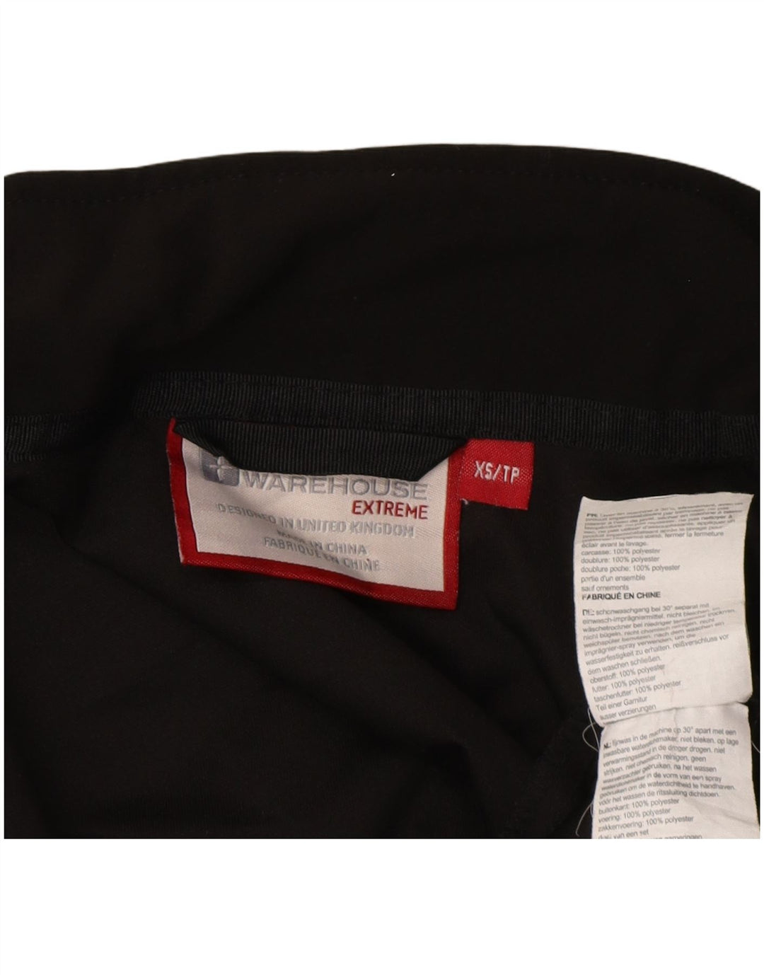 Jachetă Bomber Liner pentru bărbați Mountain Warehouse UK 34 XS Poliester negru