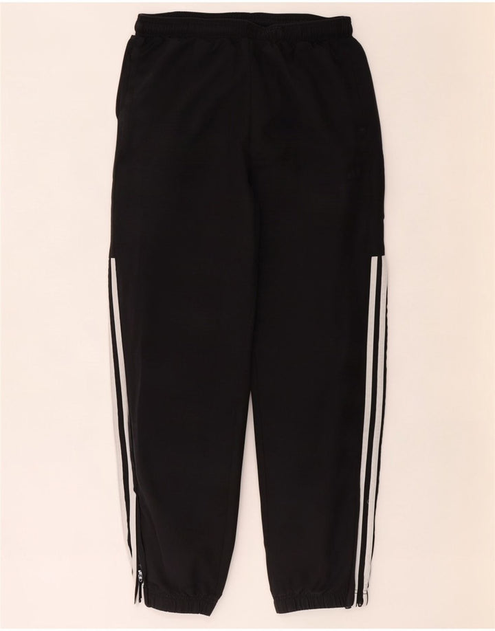 Pantaloni de trening pentru bărbați Adidas Pantaloni de jogging, mari, negru, poliester