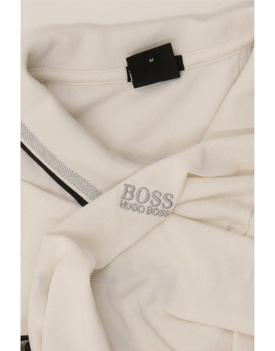 Tricou polo pentru bărbați Hugo Boss, alb mediu