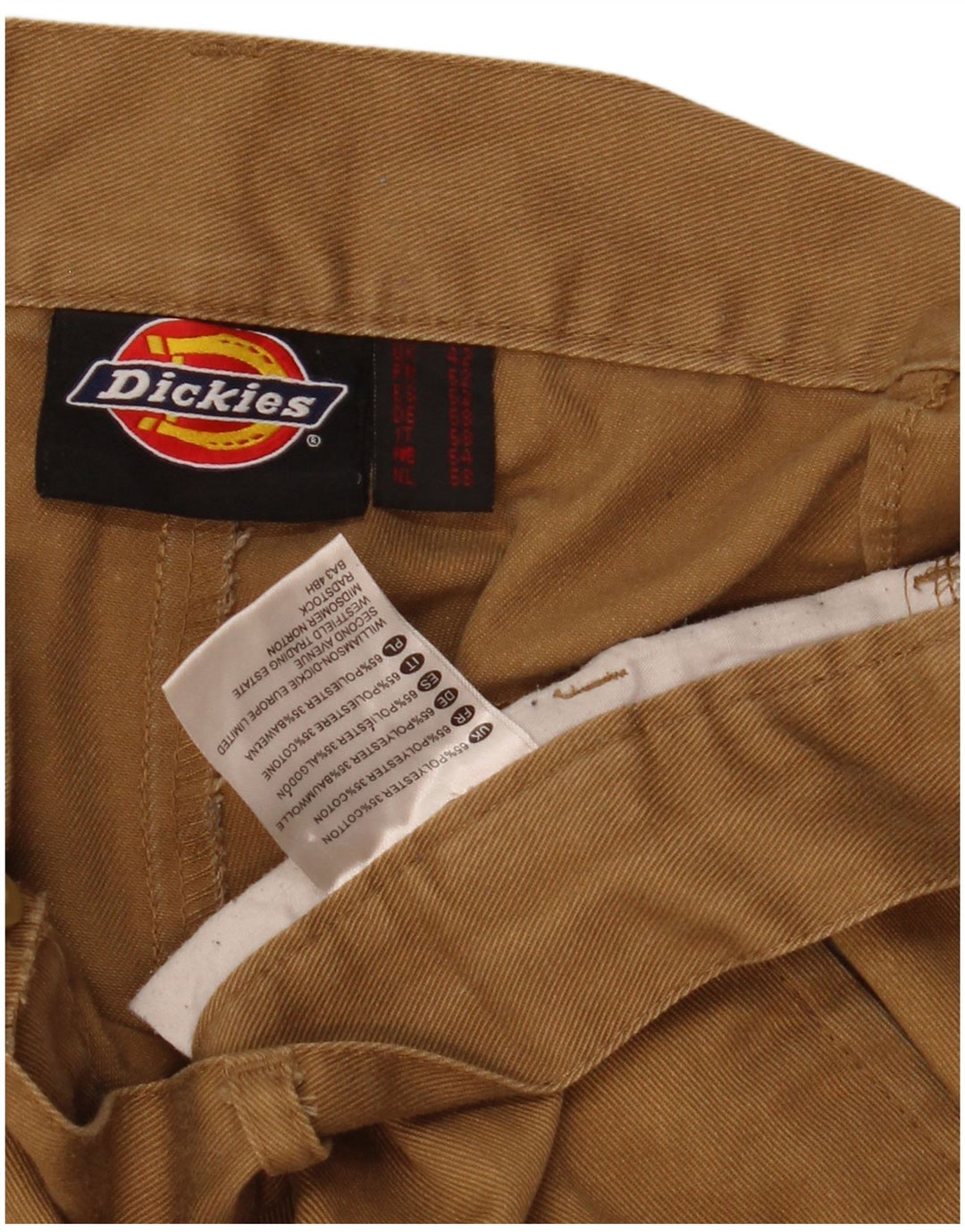 Pantaloni scurți cargo Dickies pentru bărbați W42 2XL Kaki Poliester
