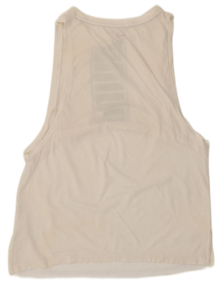 Top cu vestă grafică pentru femei Puma UK 12 Medium White