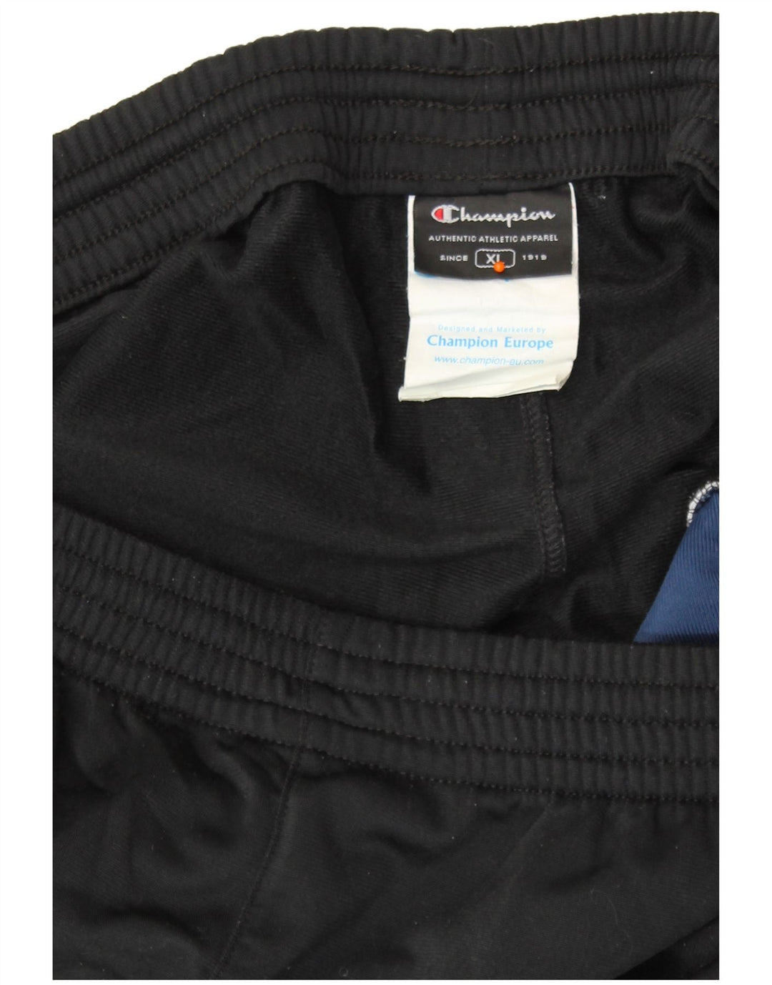Pantaloni de trening pentru bărbați CHAMPION Pantaloni de jogging XL Poliester negru