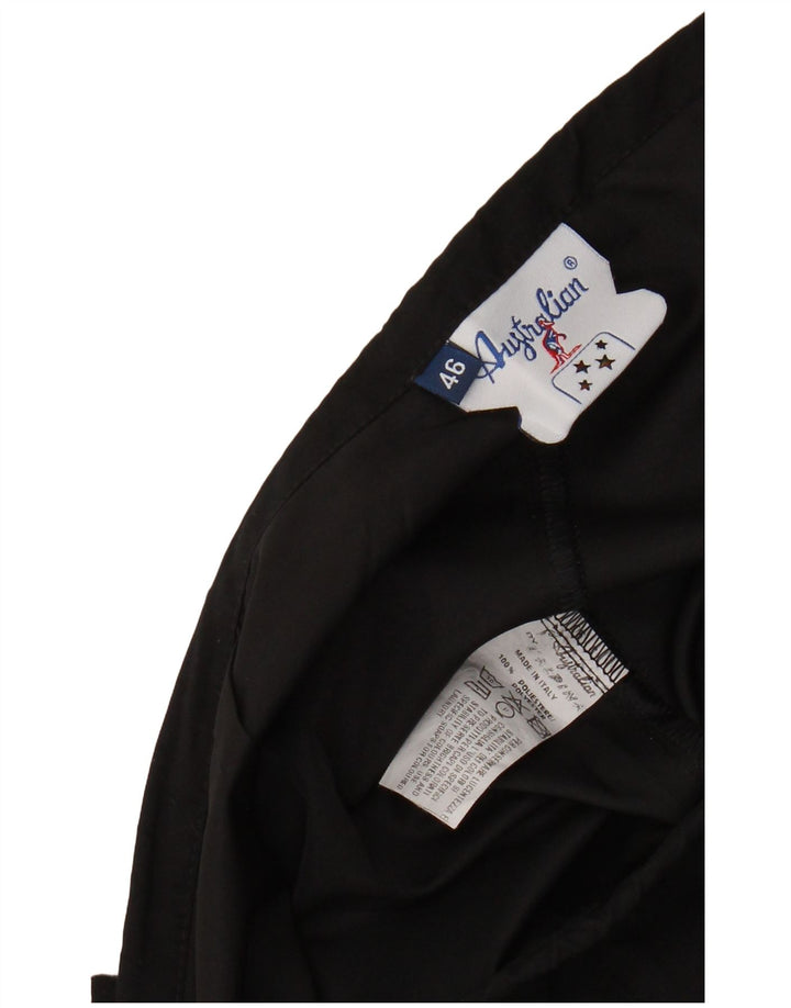 AUSTRALIAN L'ALPINA Pantaloni de trening pentru femei IT 46 Poliester negru mare