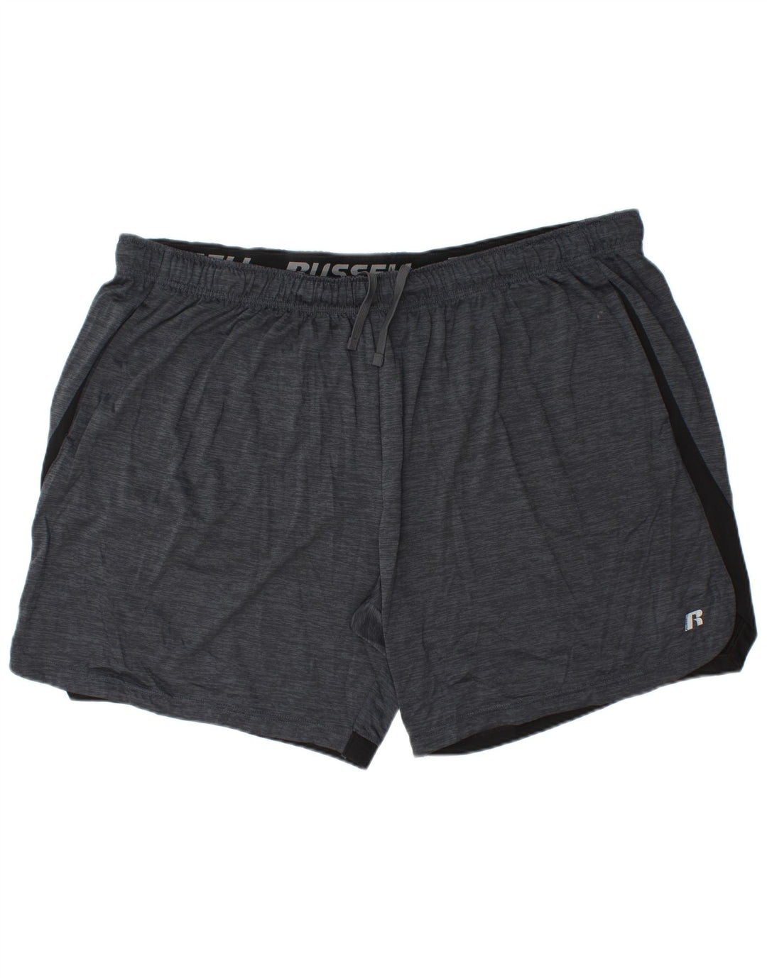 Pantaloni scurți sport Dri-Power pentru bărbați RUSSELL ATHLETIC, 3XL, albastru marin, bloc de culoare
