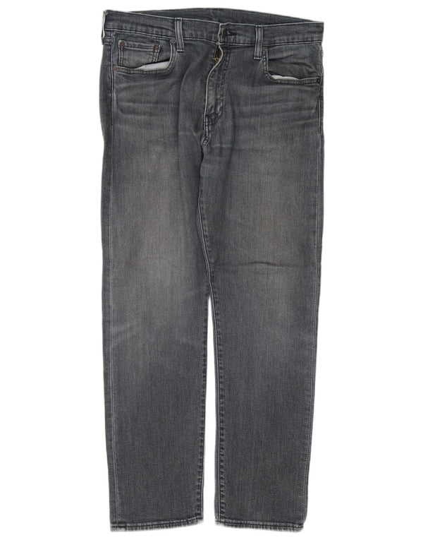 Blugi conici pentru bărbați Levi's 502 W33 L30 bumbac gri