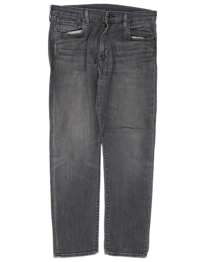 Blugi conici pentru bărbați Levi's 502 W33 L30 bumbac gri