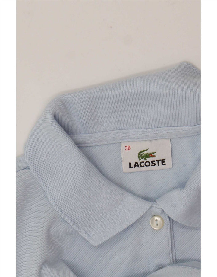 Treu polo Lacoste pentru femei Mărimea 38 Albastru mediu