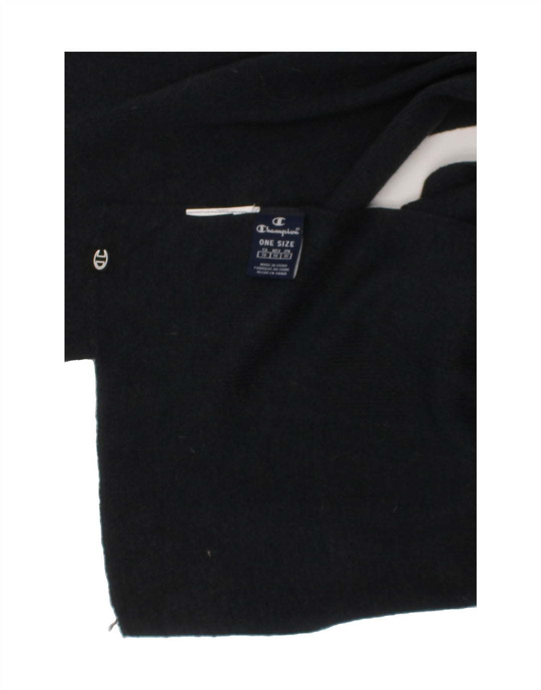 CHAMPION Mens Rectangle Scarf One Size Navy Blue Winter Vintage Champion and Second-Hand Champion from Messina Hembry 