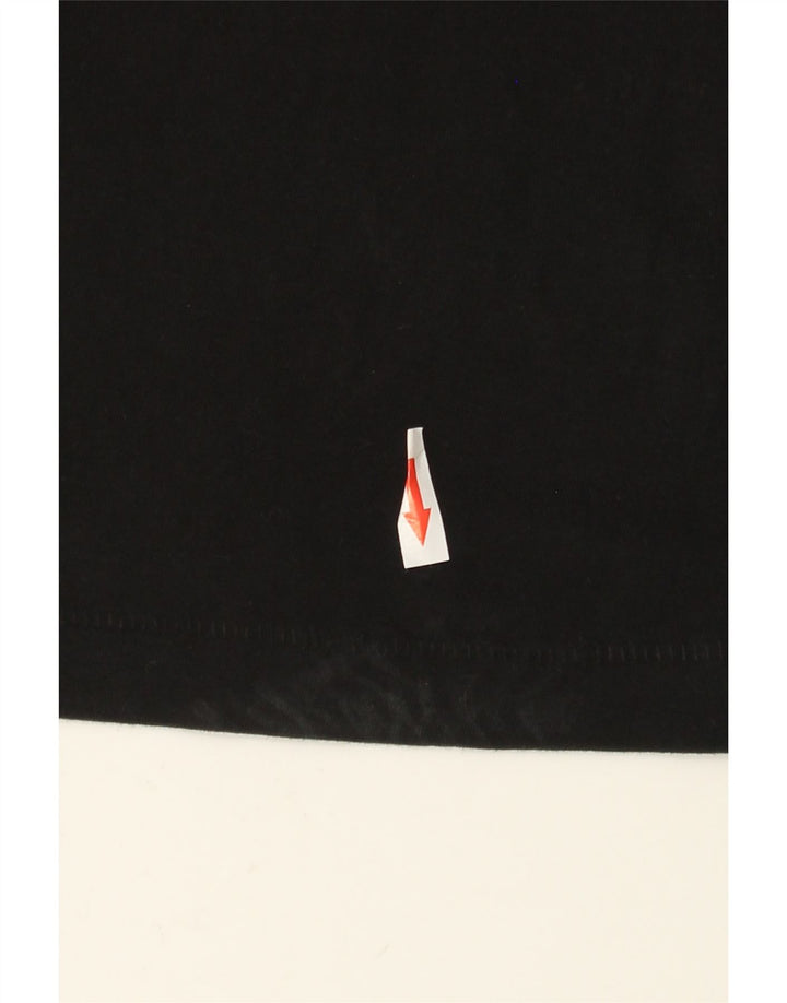 Tricou polo pentru bărbați French Connection, bumbac negru mare