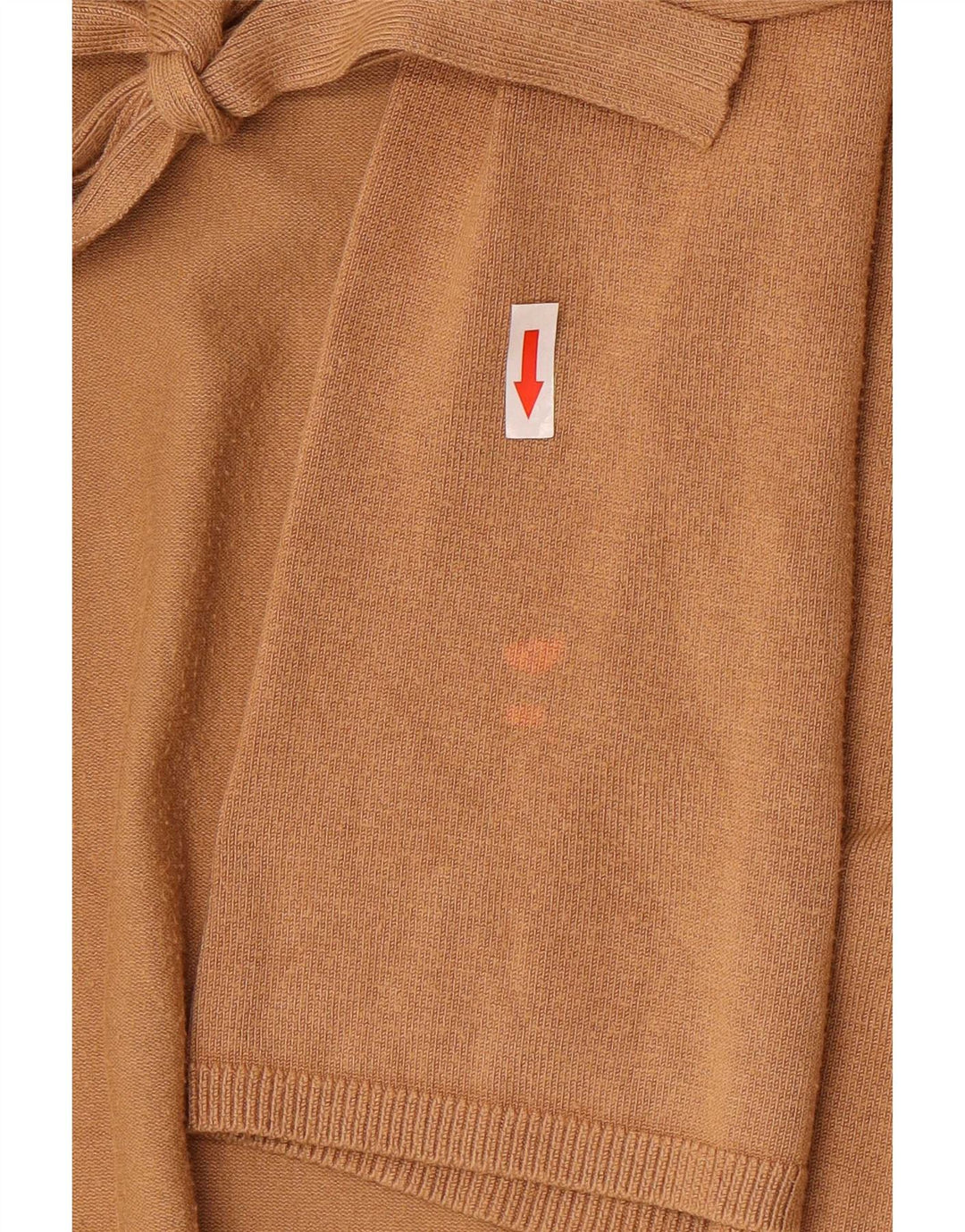 Pulover cardigan pentru femei Zara UK 12 Medium Bej Viscoza