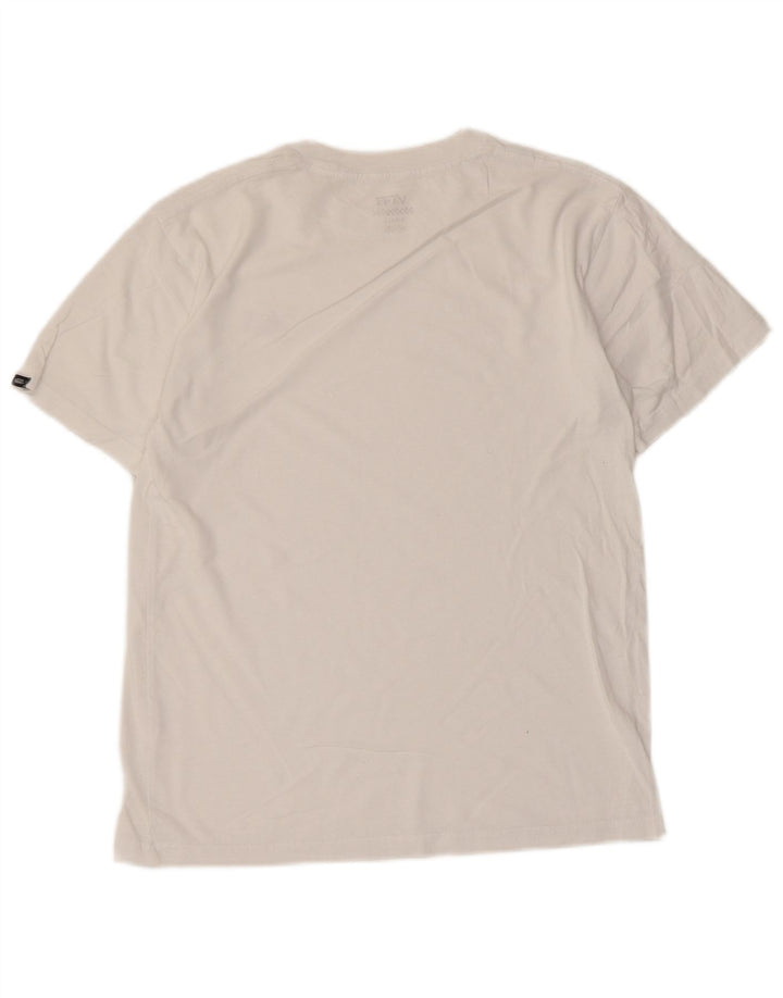 Tricou Vans pentru bărbați Top mic din bumbac alb