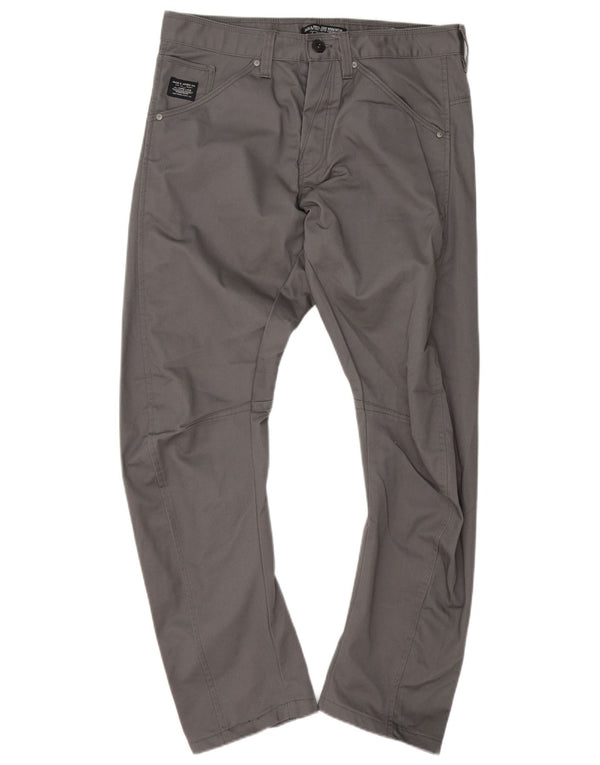 Jack & Jones Pantaloni casual anti-fit pentru bărbați W34 L31 bumbac gri