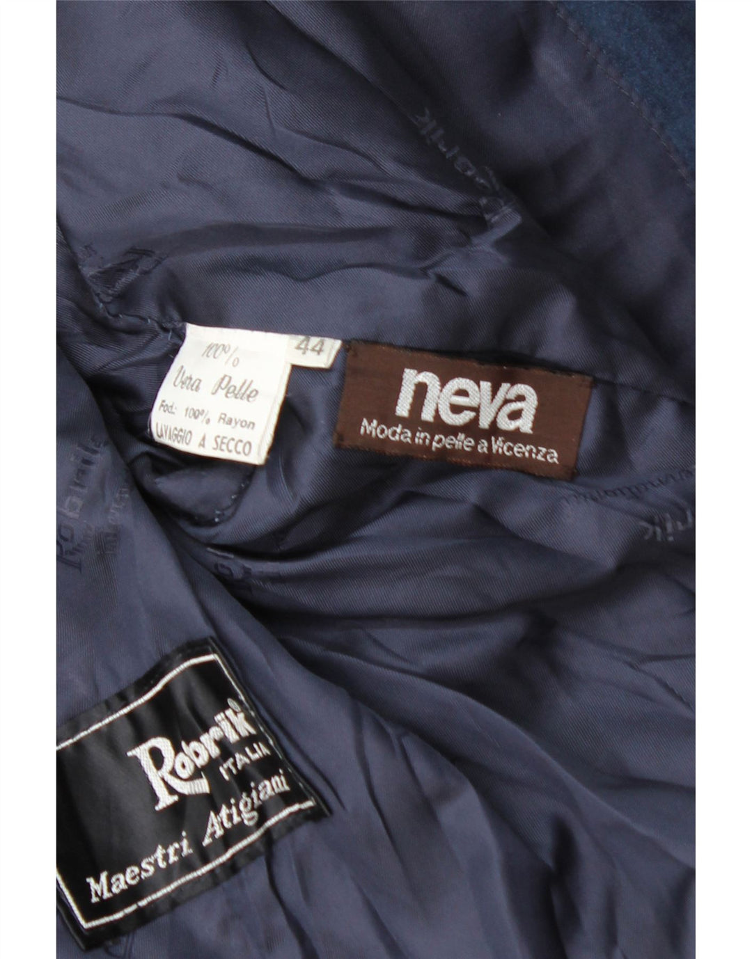 Set fuste 2 piese din piele intoarsa pentru femei Robrik IT 44 Medium W30 Piele bleumarin