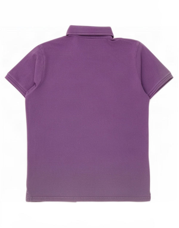 Tricou polo pentru bărbați North Sails, bumbac violet mare