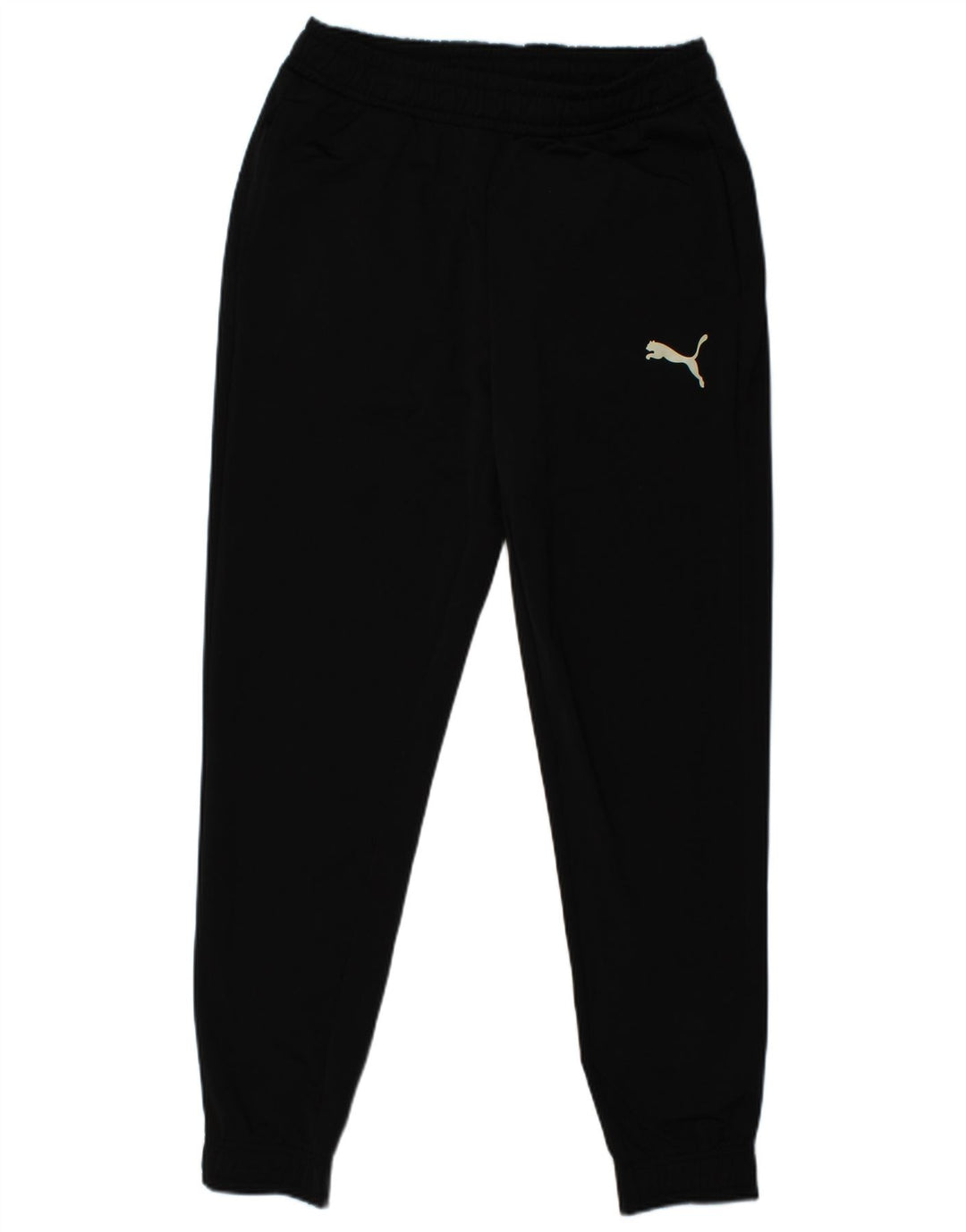 PUMA Mens Tracksuit Trousers Joggers Medium Black Polyester