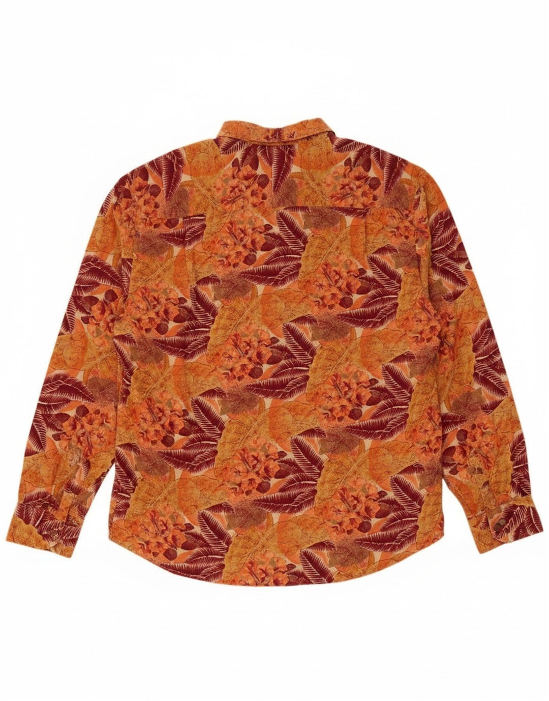 Cămașă pentru bărbați Hunter, mare portocaliu, raion floral