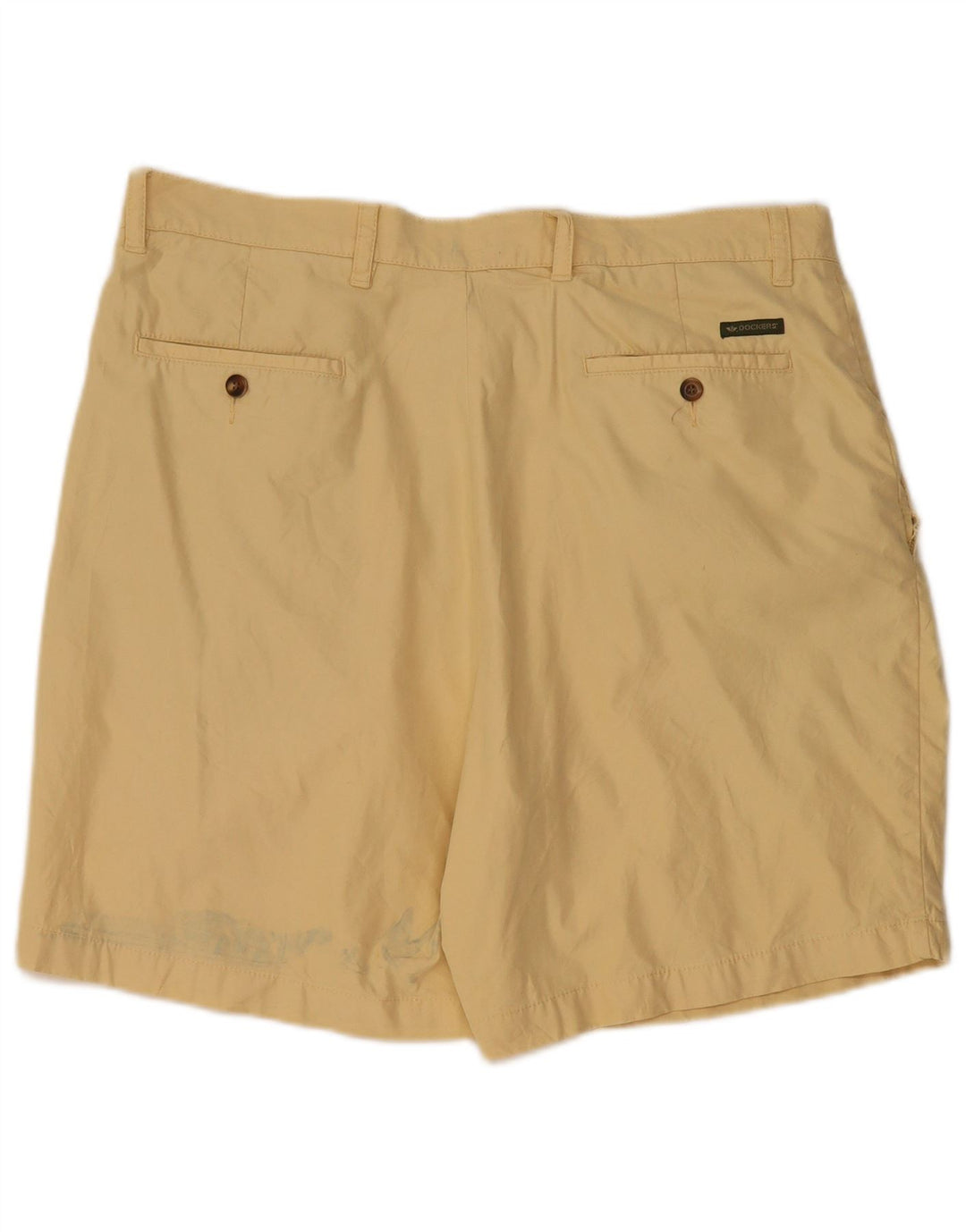 DOCKERS Mens Pegged Chino Shorts W38 XL  Beige