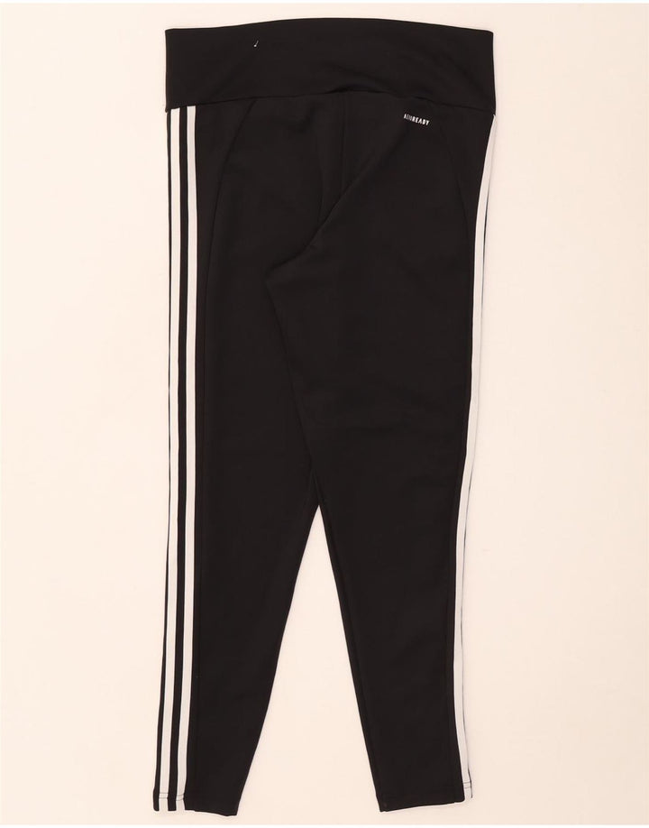 Leggings Aeroready pentru femei Adidas Marea Britanie 16/18 Poliester negru mare
