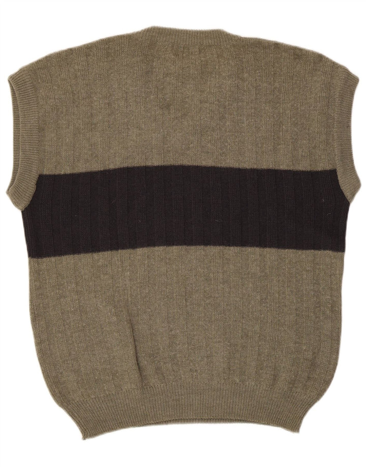 KIRKLAND Vestă pentru bărbați Tank Top IT 52 Large Kaki Colorblock