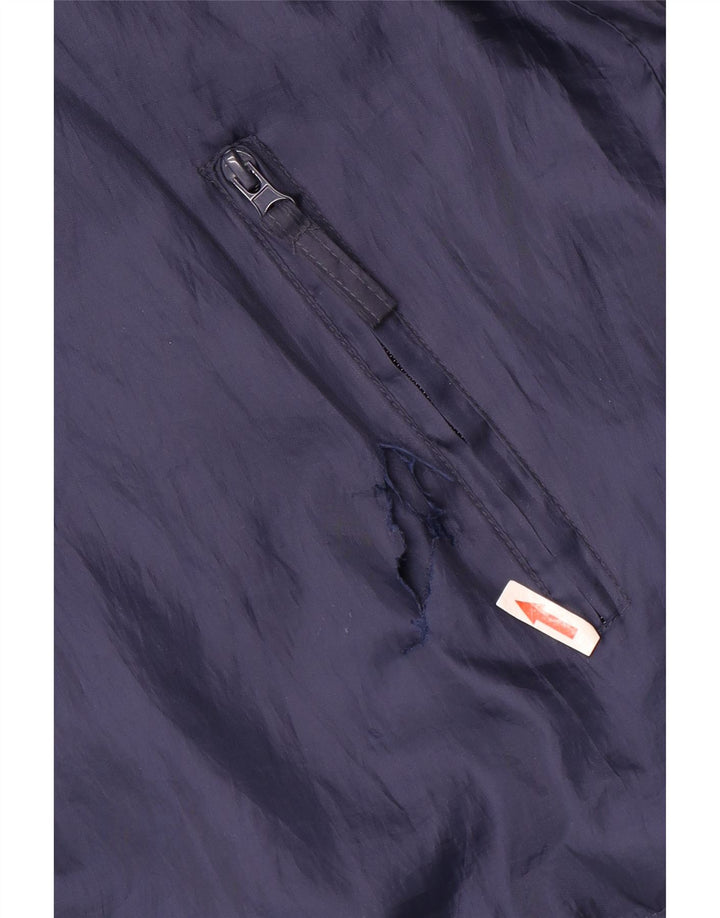 Jachetă de ploaie Diadora pentru bărbați, cu ajustare largi, UK 38 Medium, bleumarin, poliester