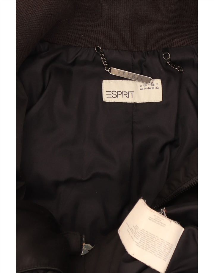 Palton căptușit pentru femei Esprit UK 14, mare, maro, poliester