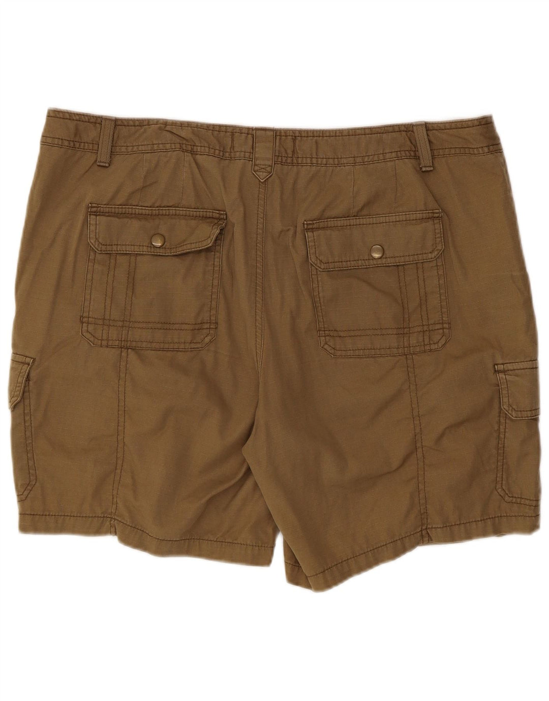 Pantaloni scurti cargo pentru femei Eddie Bauer US 16 2XL W40 Kaki Bumbac