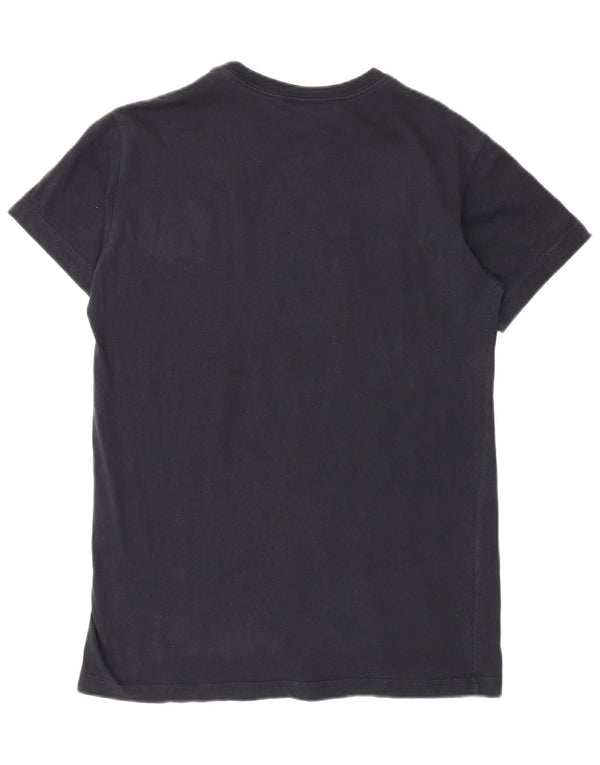 Tricou grafic pentru bărbați Emporio Armani Top Mic Bleumarin