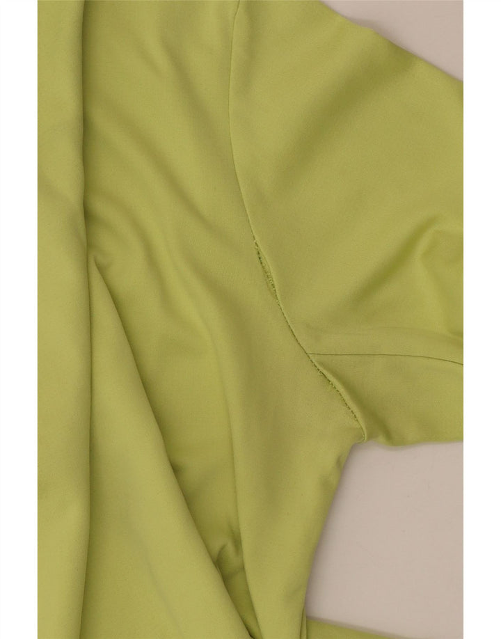 Top de trening Nike Dri Fit Graphic Pulover pentru femei UK 14 Medium Green