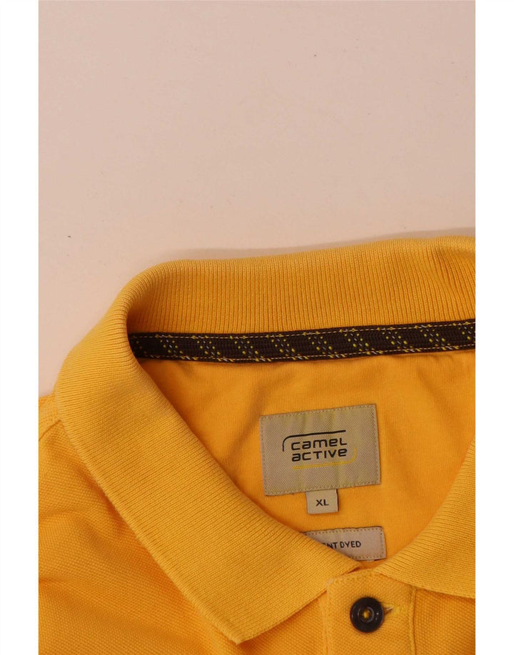 Camel Active Tricou Polo pentru bărbați XL Galben
