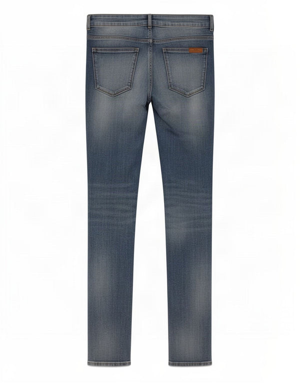 Blugi skinny pentru femei cu talie medie Zara EU 38 Mici L30 L31 Albastru